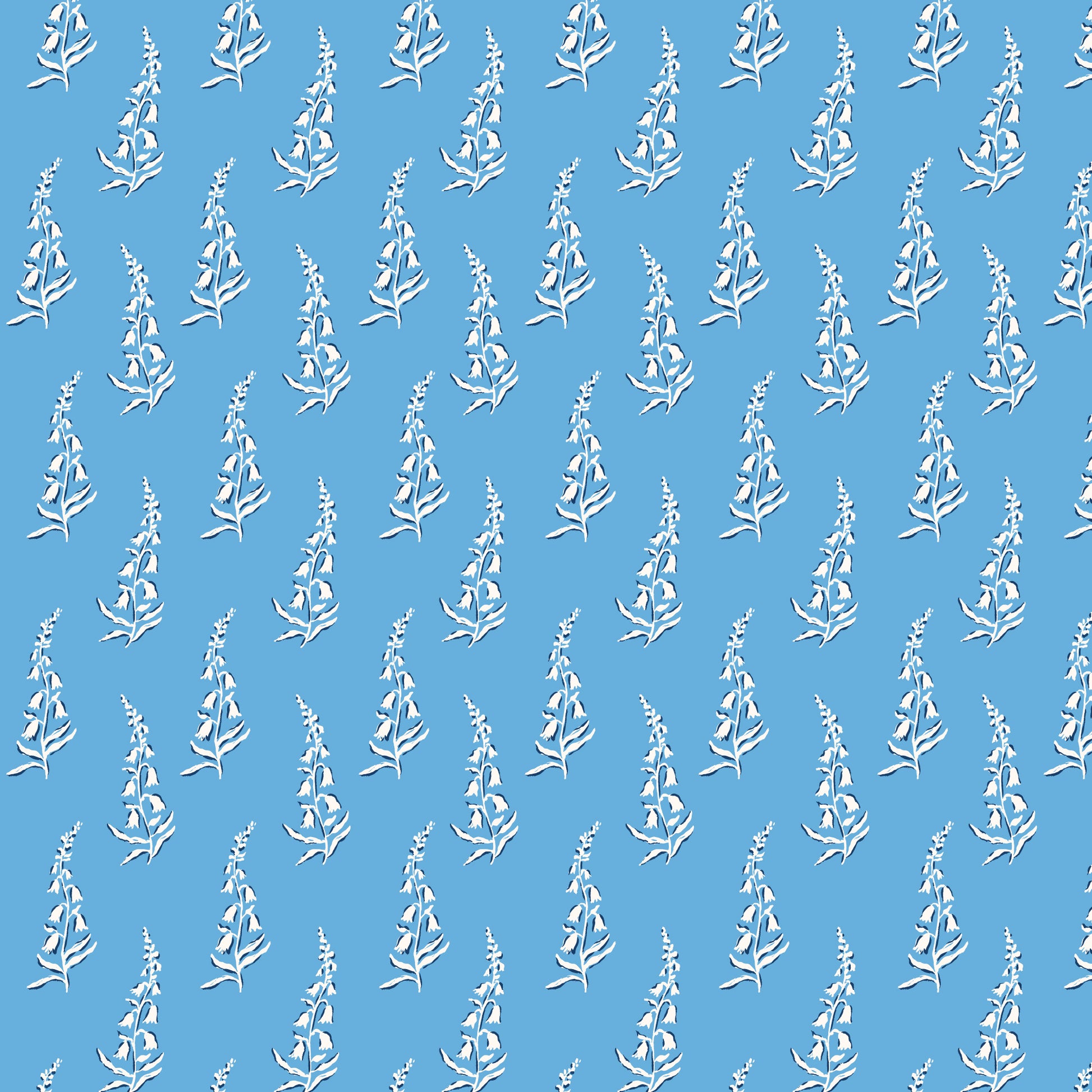 Summer's End by Emily Taylor : Fox Glove Love Blue 229749