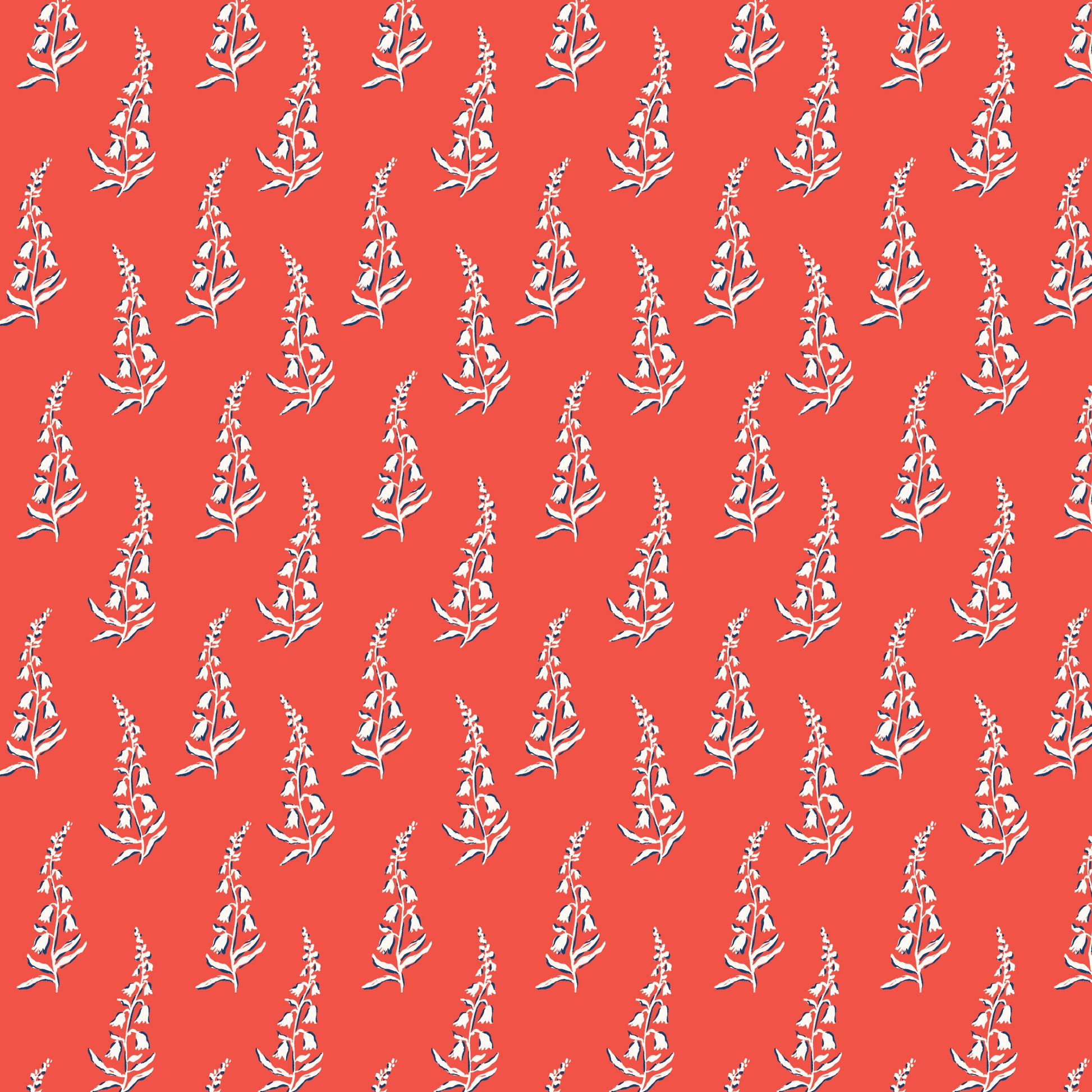 Summer's End by Emily Taylor : Fox Glove Love Red 229748