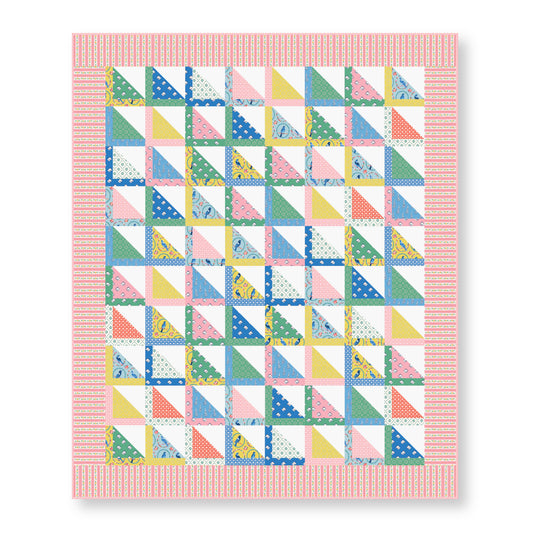 Summer's End by Emily Taylor - Free PDF Garden Trellis Quilt Pattern