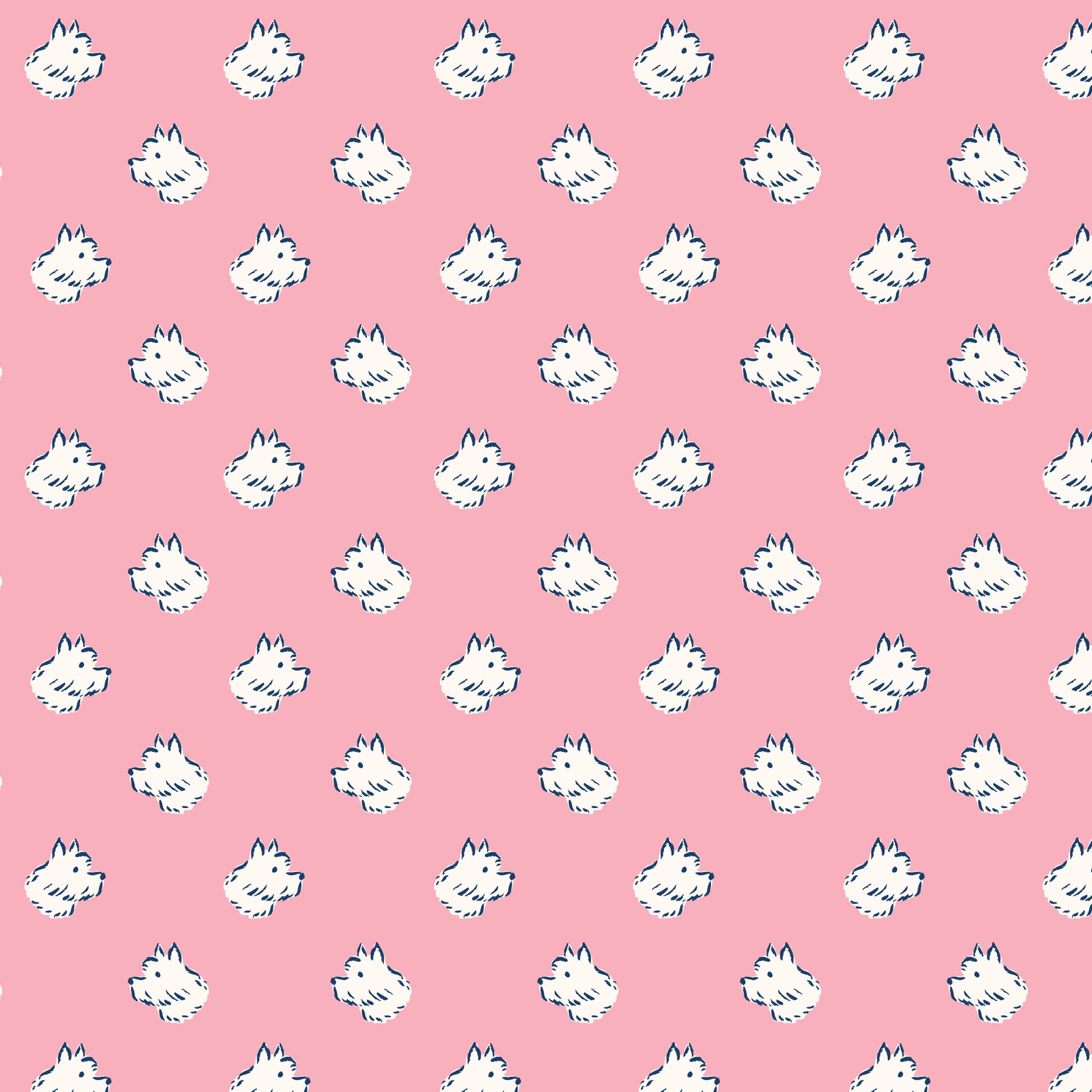 Summer's End by Emily Taylor : Polka Dot Dog Pink 229736