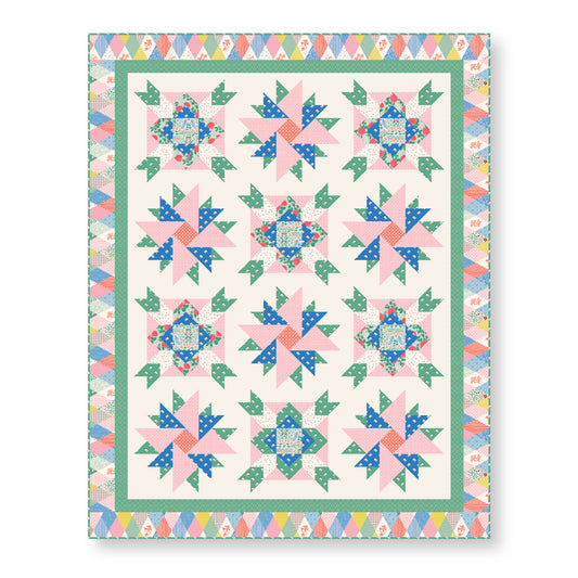 Summer's End by Emily Taylor : Vintage Blooms II Quilt Reference