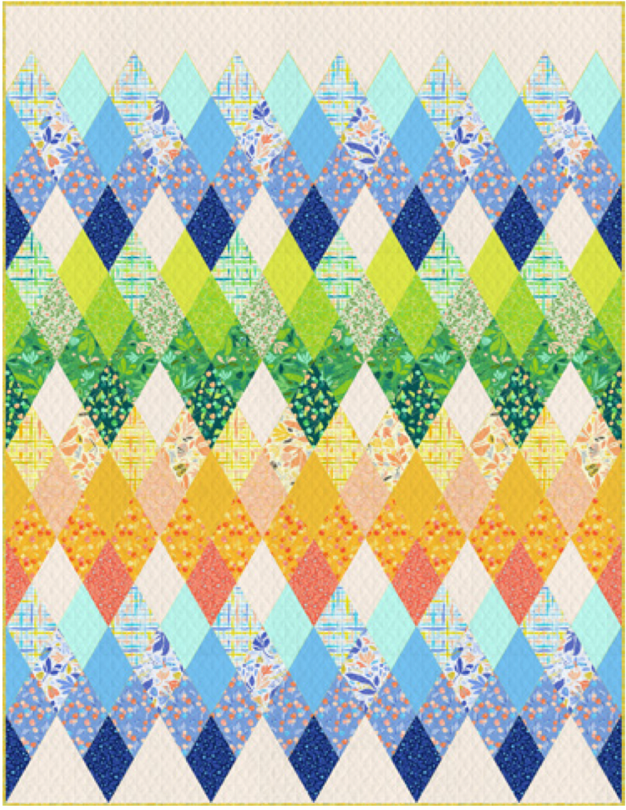 Summersault by Tamara Kate : Kaleidoscope Quilt Kit
