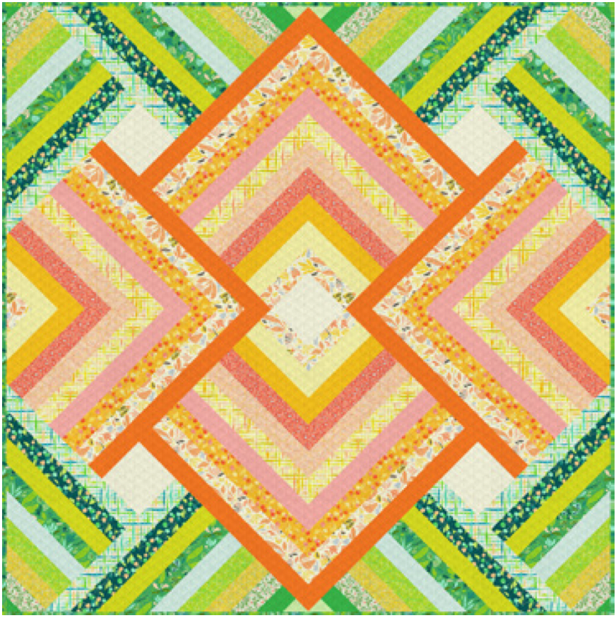 Summersault by Tamara Kate : Kinetic Quilt Kit