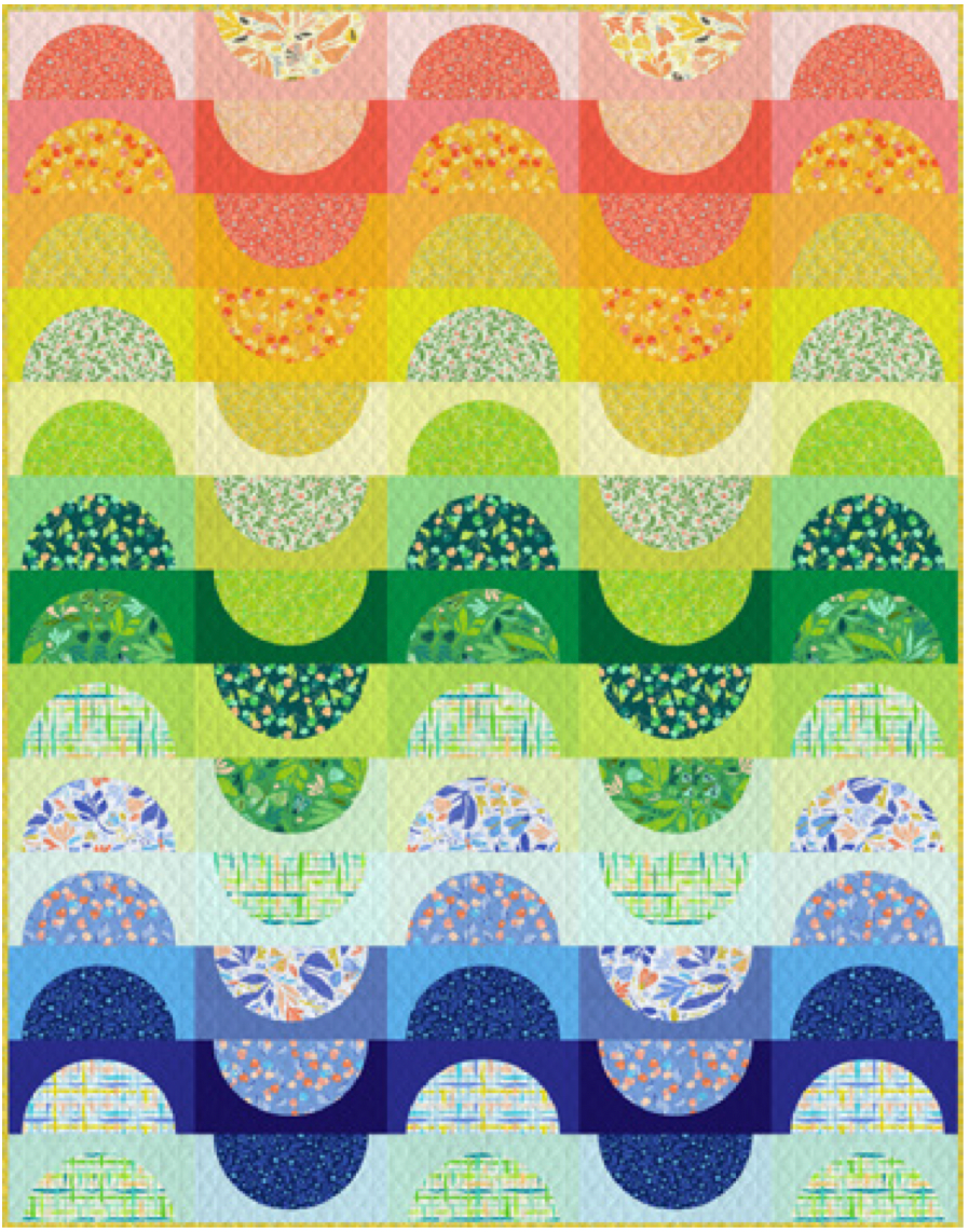 Summersault by Tamara Kate : Sunrise Sunset Quilt Kit