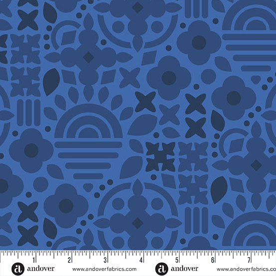 Sun Print 2025 by Alison Glass - Navy This & That A-1320-B