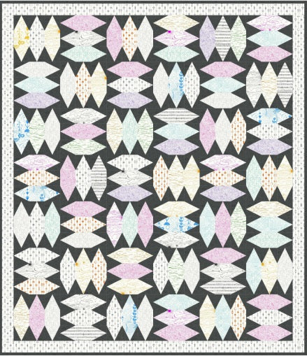 Sun Print Whisper by Alison Glass : Shimmer Quilt Kit (Estimated Arrival - August 2025)