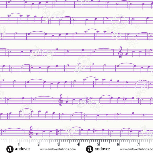 Sun Print Whisper by Alison Glass - Singalong Orchid A-1222-P