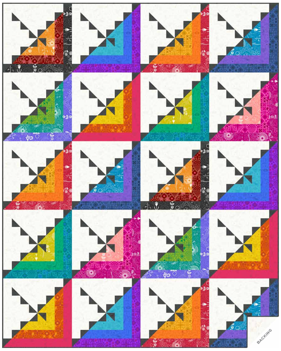 Sun Print by Alison Glass : Crossover Quilt Kit