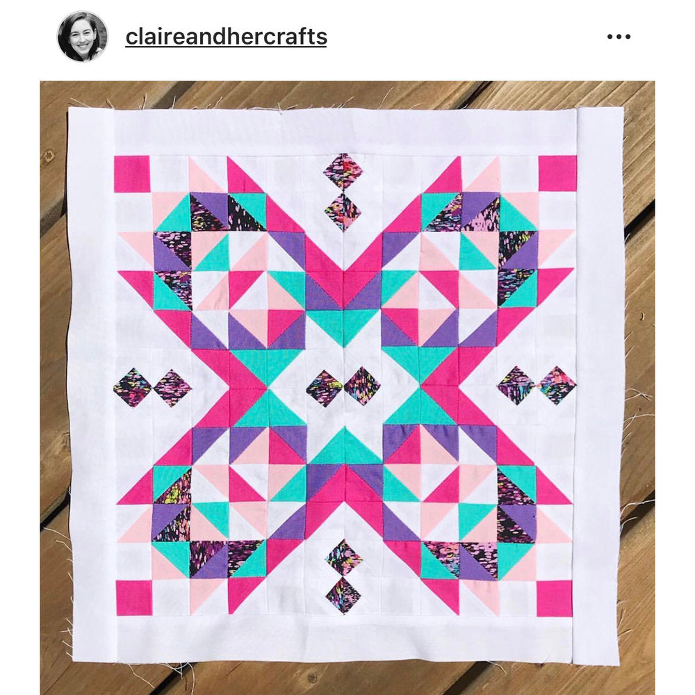 Suncake Quilt Pattern by Satterwhite Quilts