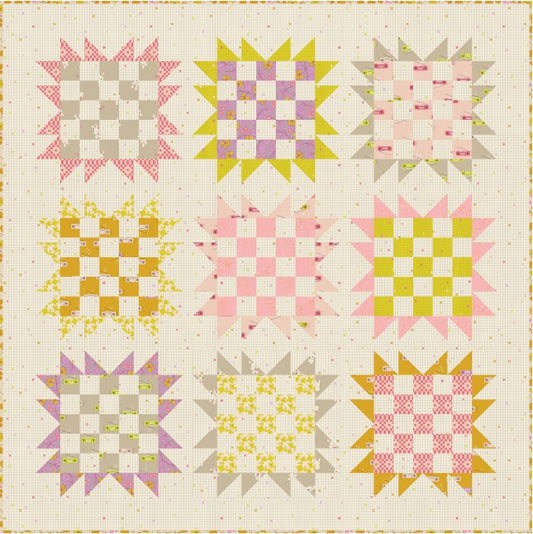 LoFi Linens by Rashida Coleman-Hale : Sunflower Patch Quilt Kit