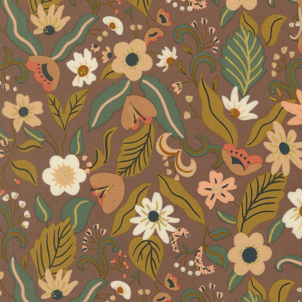 Sunlit Ruins by Jessica Rose : Violet Haze Metallic Mauve 38160 15M