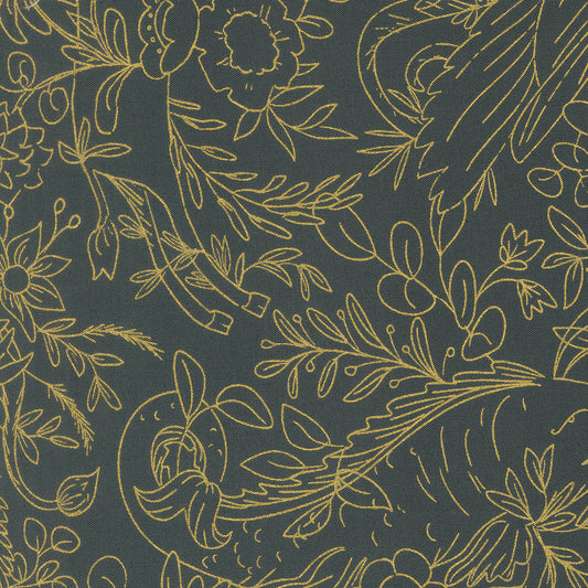 Sunlit Ruins by Jessica Rose : Sunlit Ruins Metallic Dusk 38161 17M