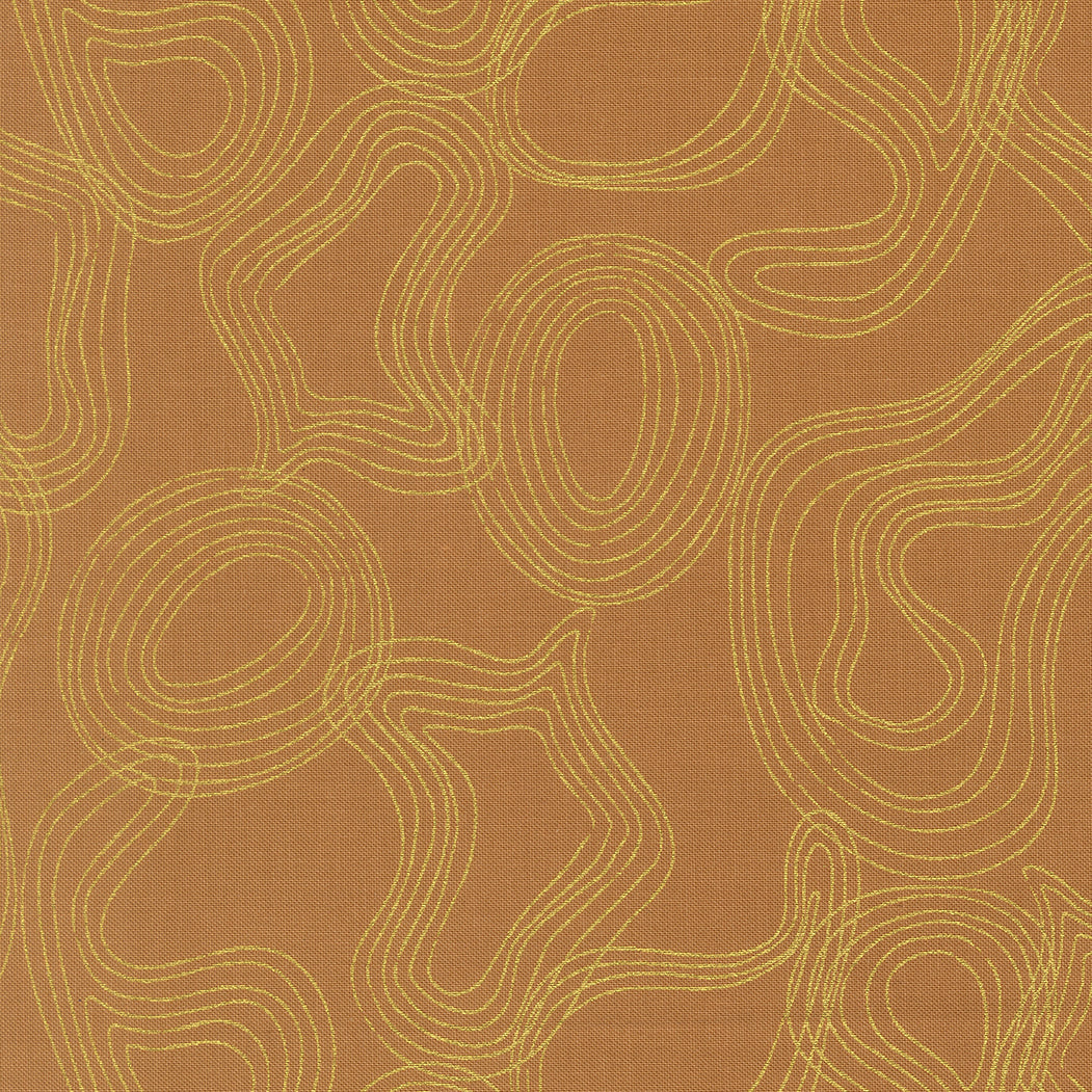 Sunlit Ruins by Jessica Rose : Shadow Grove Metallic Toast 38164 13M