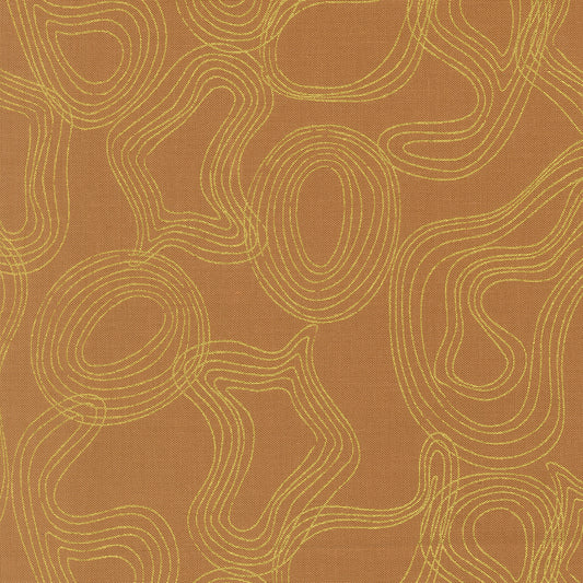 Sunlit Ruins by Jessica Rose : Shadow Grove Metallic Toast 38164 13M