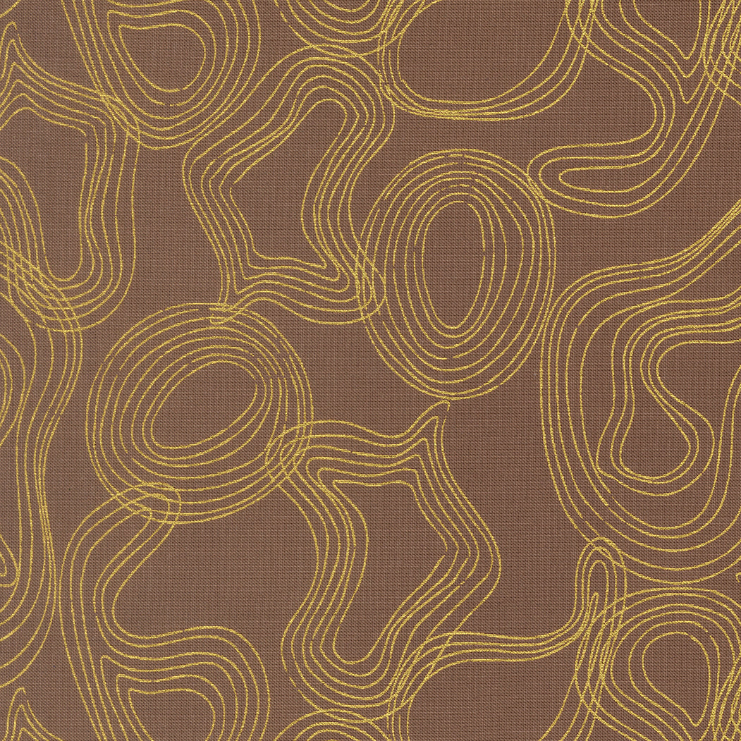 Sunlit Ruins by Jessica Rose : Shadow Grove Metallic Mauve 38164 15M