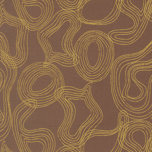 Sunlit Ruins by Jessica Rose : Shadow Grove Metallic Mauve 38164 15M