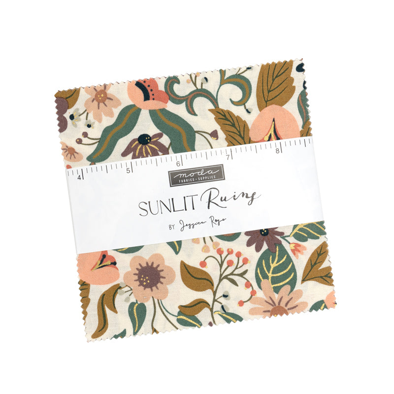 Sunlit Ruins by Jessica Rose : Charm Pack