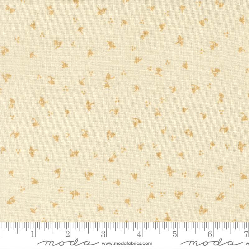 Sunlit Ruins by Jessica Rose : Sacred Blossoms Cream Tan 38168 11