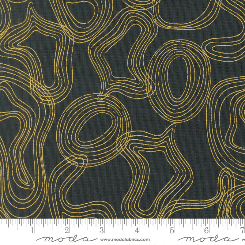 Sunlit Ruins by Jessica Rose : Shadow Grove Metallic Nightfall 38164 18M