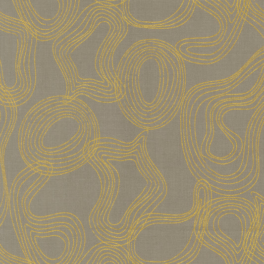 Sunlit Ruins by Jessica Rose : Shadow Grove Metallic Silver 38164 14M