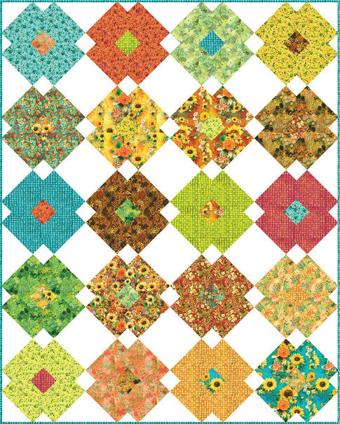 Sunlit Garden by Lauren Wan - Fat Quarter Bundle -  Special Order (Expected May 2025)