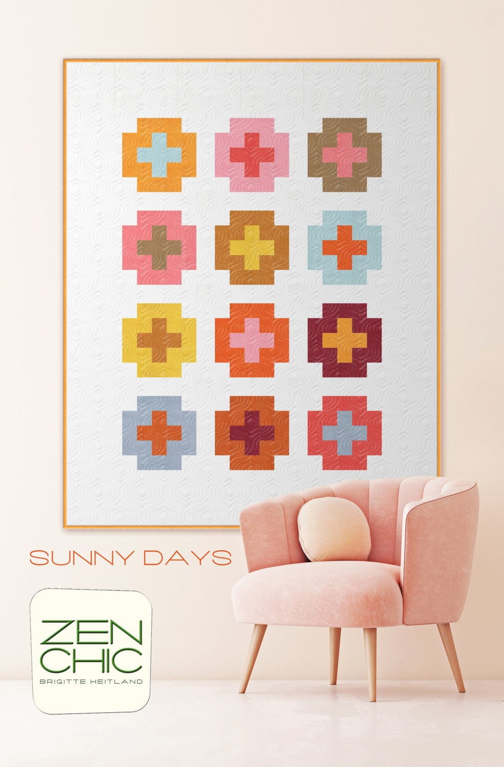 Sunny Days Quilt Pattern by Zen Chic