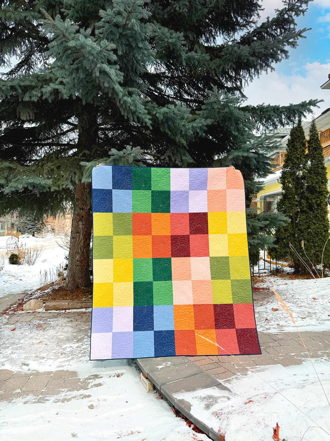 Sunny Side Quilt Pattern by The Blanket Statement