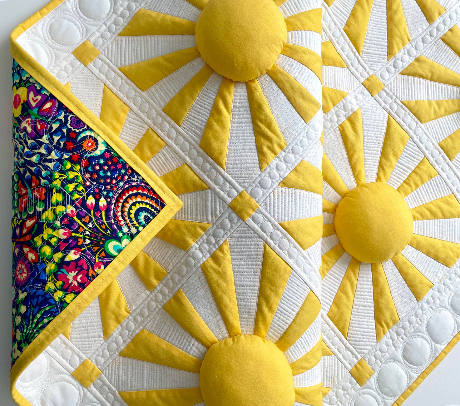 Sunshine Puff Quilt Pattern # SDQ-67459 - Special Order