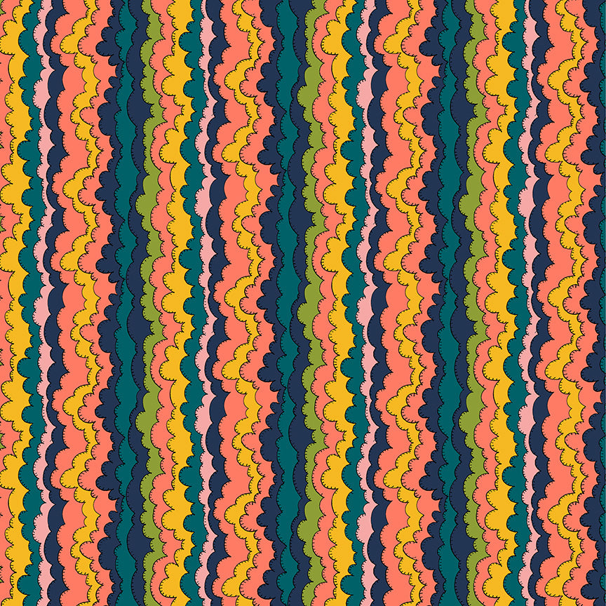 Sunshine by Sally Kelly : Aurora Indigo 54977D-1