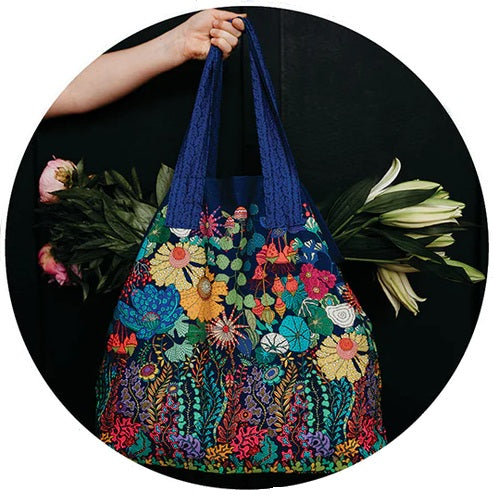 Sunshine by Sally Kelly : Carryall Bag Panel CANVAS 54984DCP-X Multi