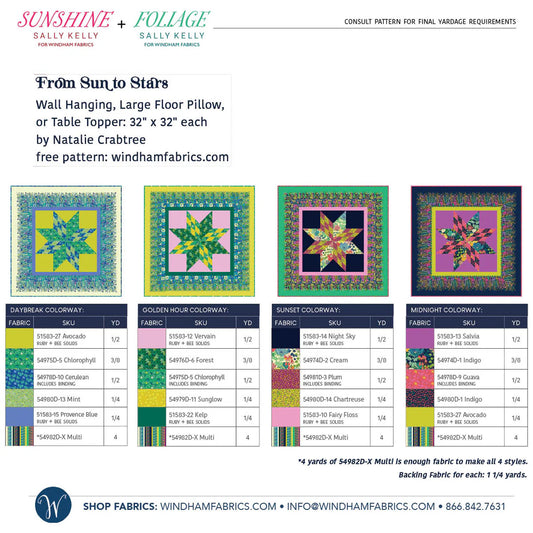 Sunshine by Sally Kelly : From Sun to Stars Project Kit