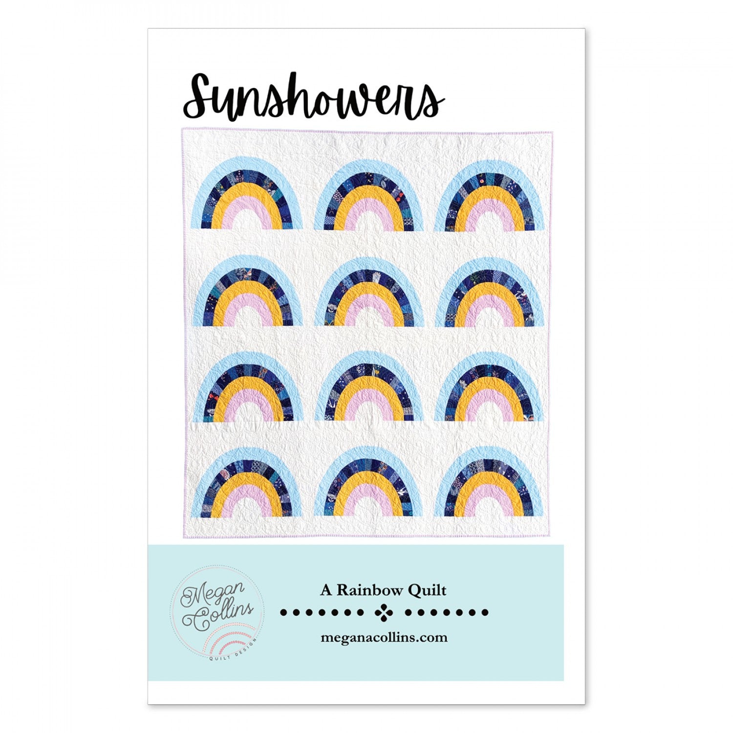 Sunshowers Quilt Pattern by Megan Collins Quilt Design