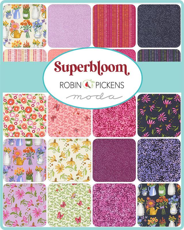 Superbloom by Robin Pickens : Charm Pack