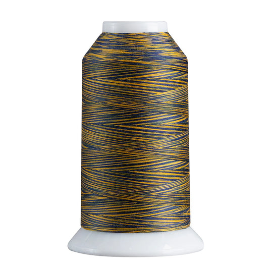 Superior Spirit 40wt Polyester 1650yd Variegated Thread Blue Gold # 242-02-802 - Special Order