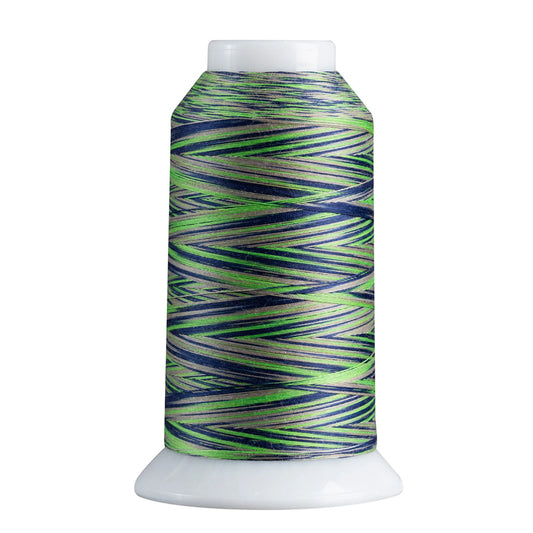 Superior Spirit 40wt Polyester 1650yd Variegated Thread Navy Green Gray # 242-02-828 - Special Order
