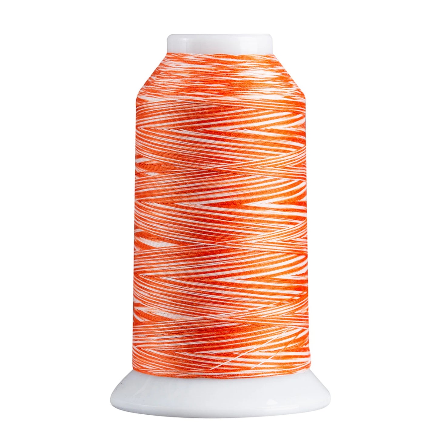 Superior Spirit 40wt Polyester 1650yd Variegated Thread Orange White # 242-02-818 - Special Order