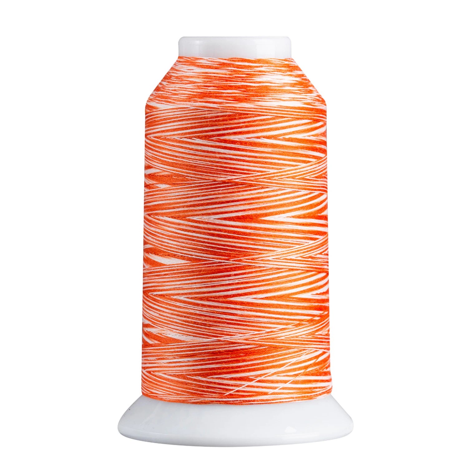 Superior Spirit 40wt Polyester 1650yd Variegated Thread Orange White # 242-02-818 - Special Order