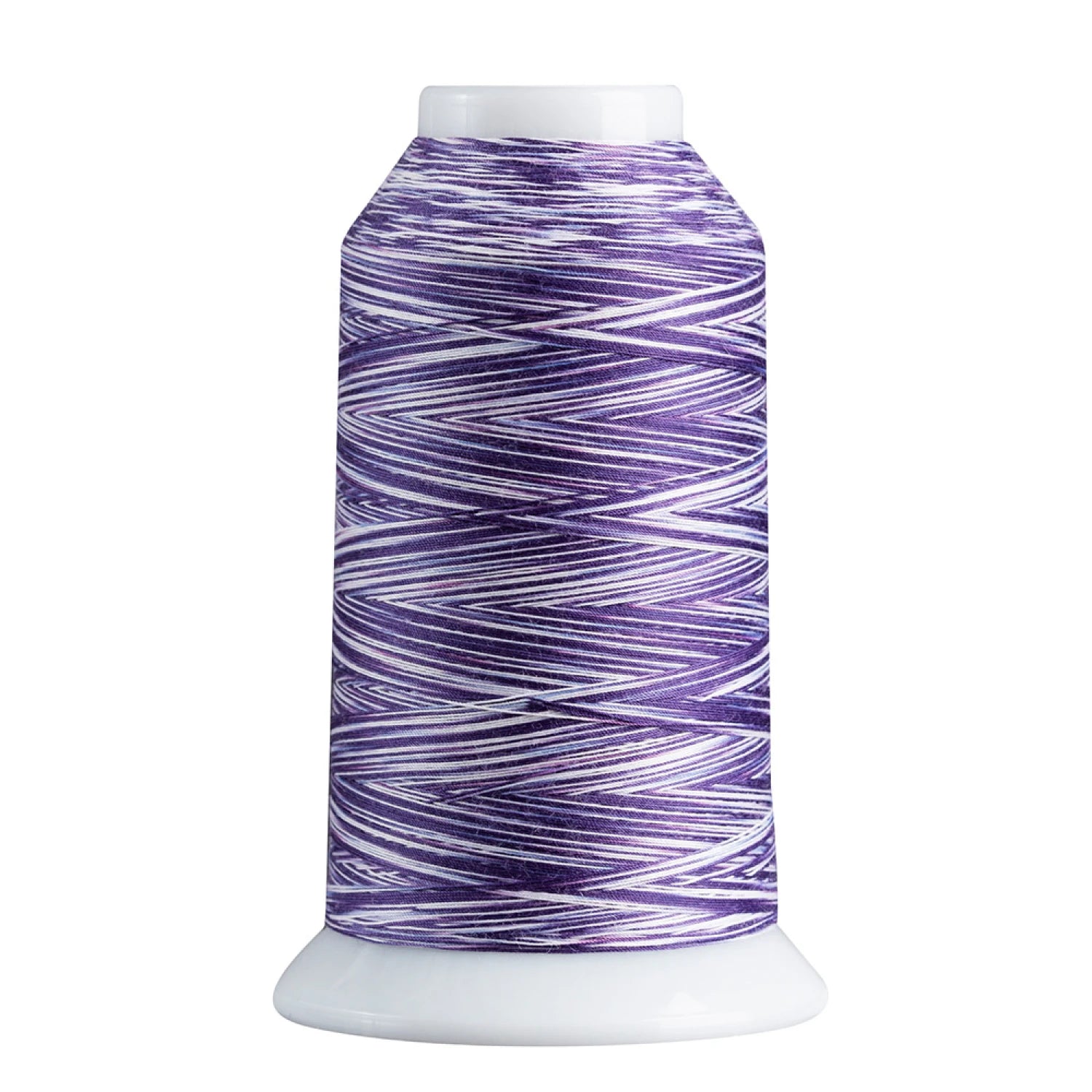 Superior Spirit 40wt Polyester 1650yd Variegated Thread Purple White # 242-02-824 - Special Order
