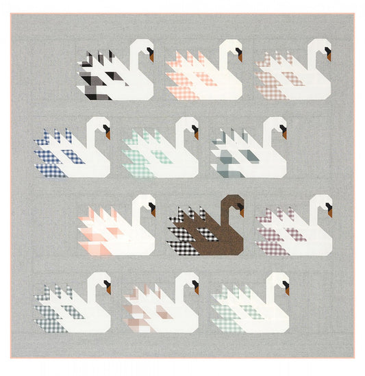 Swan Island Quilt Pattern by Elizabeth Hartman