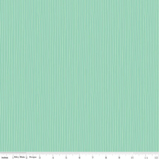 Swan Serenade by Melanie Collette: Stripe Mint