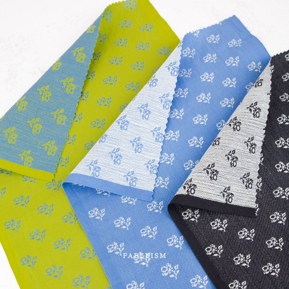 Swedish Meadow by The House That Lars Built for Fableism - Mini Roses Night (Jacquard) SWM-205-MNR-NIGHT
