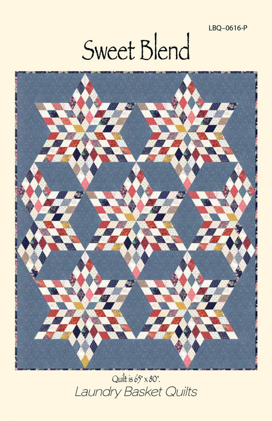 Sweet Blend Quilt Pattern by Laundry Basket Quilts