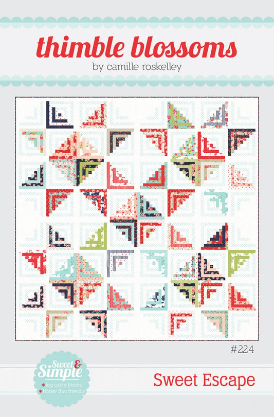 Sweet Escape Quilt Pattern by Thimble Blossoms