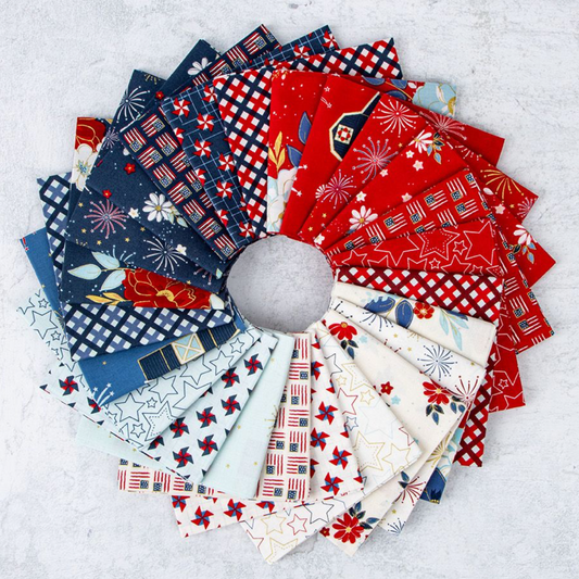 Sweet Freedom by Beverly McCullough : Fat Quarter Bundle