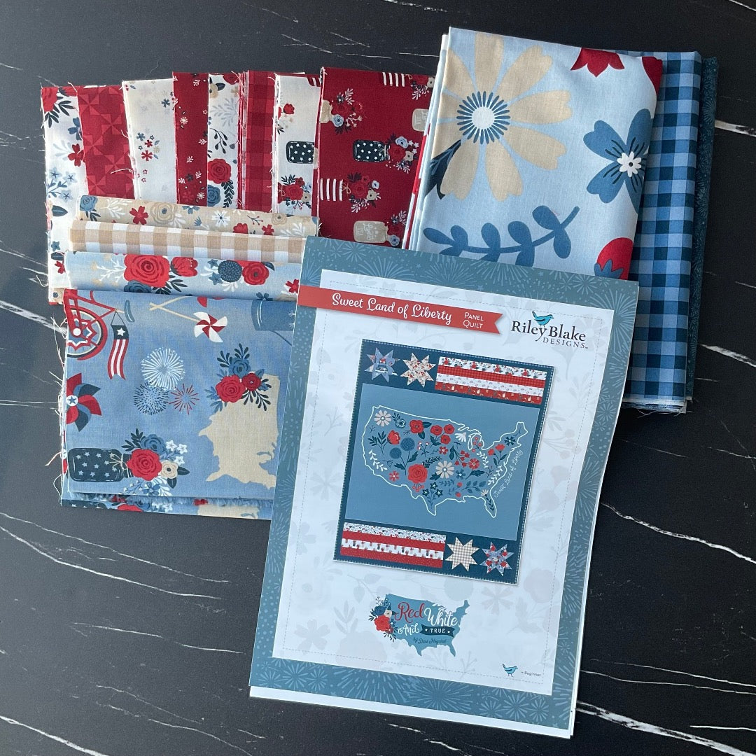 Sweet Land of Liberty Panel Quilt by Dani Mogstad Boxed Kit - 1 Left!