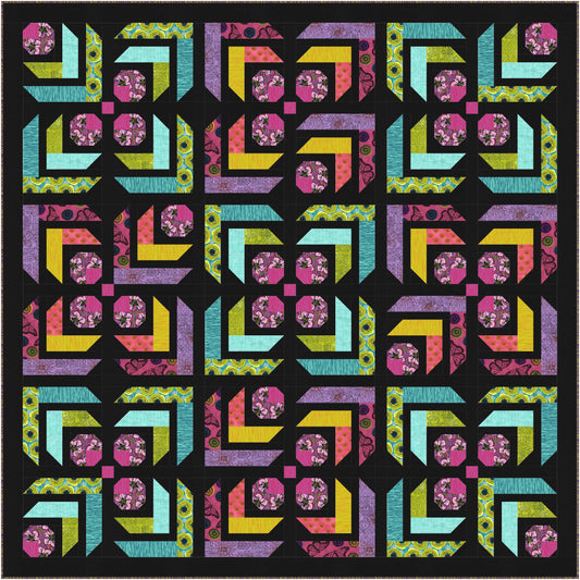 Winding Road by Natalie Barnes : Sweet & Spiffy Quilt Kit