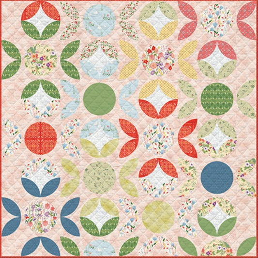 Sweetberry Summer by Becca Plymale : Free PDF Spring Petals Quilt Pattern