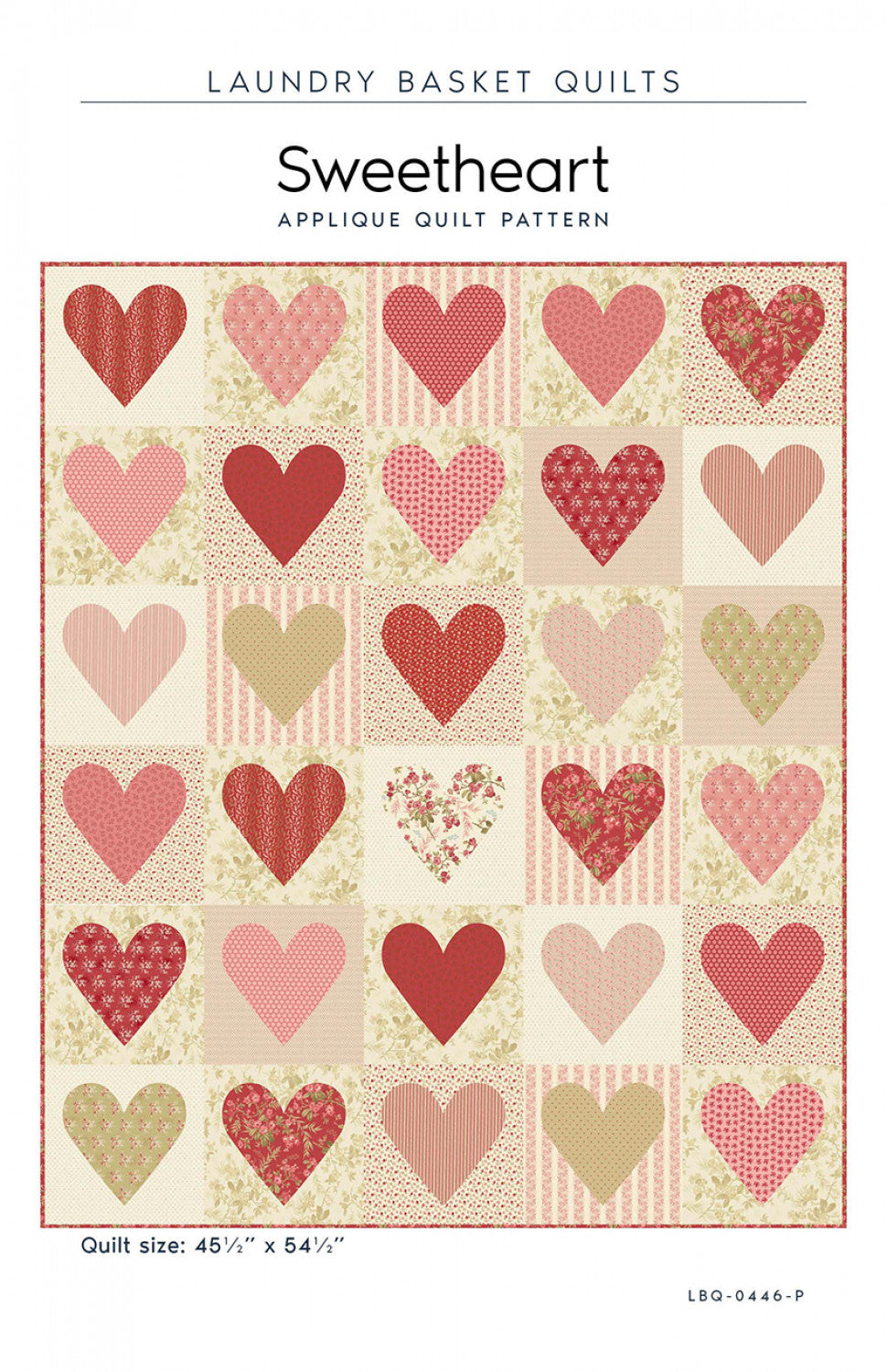 Sweetheart Quilt Pattern by Laundry Basket Quilts
