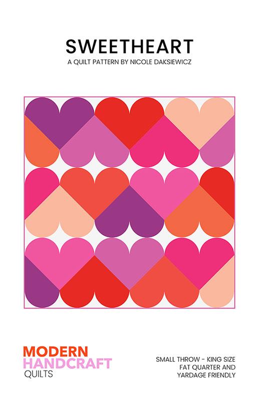 Sweetheart Quilt Pattern by Modern Handcraft
