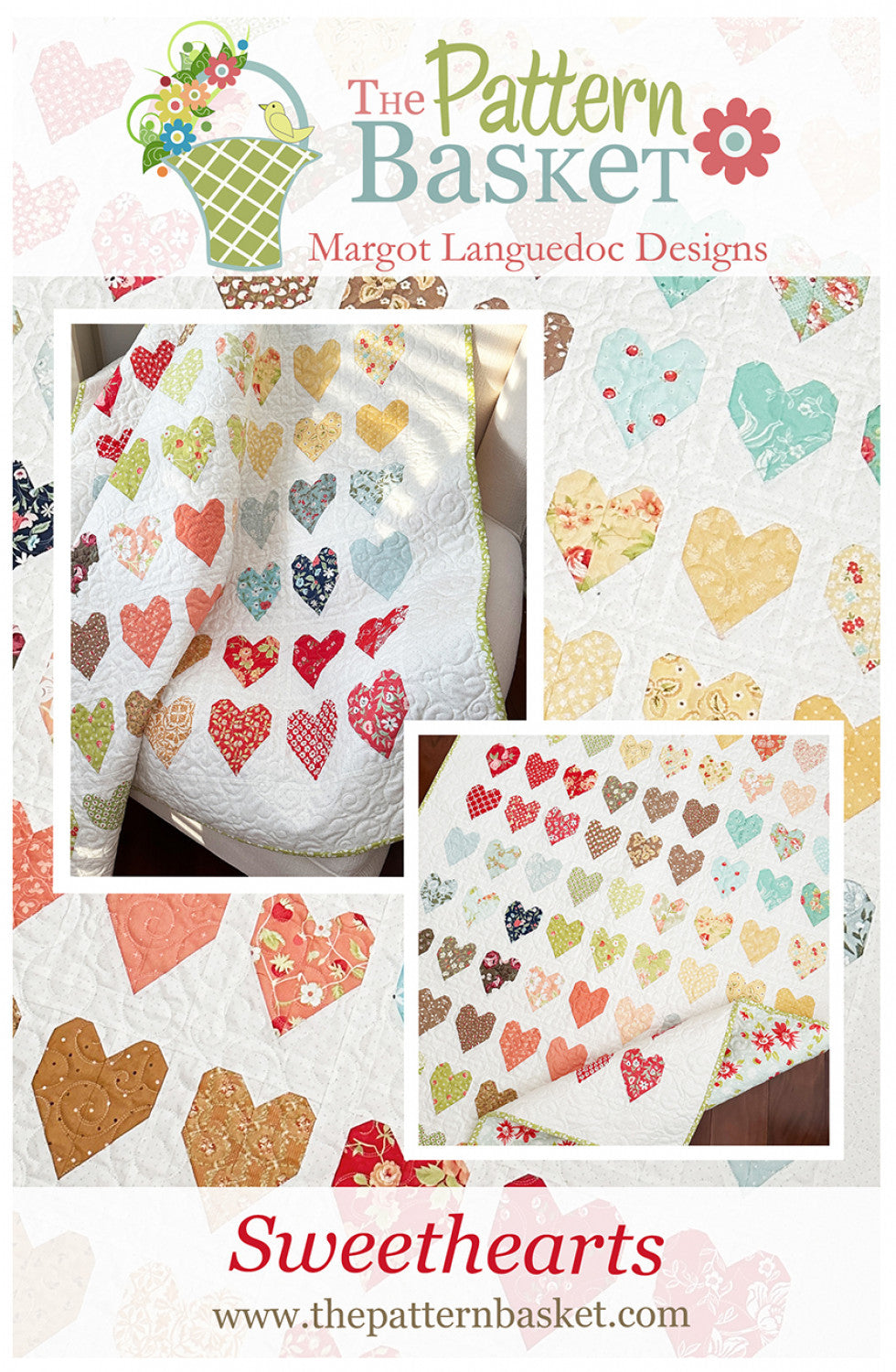 Sweethearts Quilt Patter by The Pattern Basket